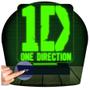 Imagem de Luminária Led 3D 1 One Direction Abajur