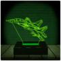Imagem de Luminária Led 3D Avião Jato Nave 2