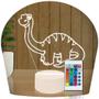 Imagem de Luminária Led 3d  Brotossauro Dinossauro  Abajur