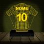 Imagem de Luminária Led 3d  Camisa Time Futebol   2 Abajur Presente Criativo Decoração