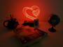 Imagem de Luminaria Led 3d, Coração, Namorados, Presente, 16 Cores controle remoto