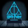 Imagem de Luminária Led 3d Harry Potter HP Relíquias da Morte Abajur