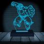 Imagem de Luminária Led 3D Hulk Herói 