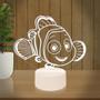 Imagem de Luminária Led 3d  Procurando Nemo   Abajur
