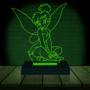 Imagem de Luminária Led 3d  Sininho Tinker Bell Peter Pan  Abajur Presente Criativo Decoração