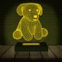 Imagem de Luminária Led 3D Ursinho Urso 3  Presente Criativo Decoração