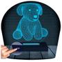 Imagem de Luminária Led 3D Ursinho Urso 3  Presente Criativo Decoração