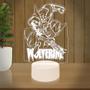 Imagem de Luminária Led 3D Wolverine Herói 