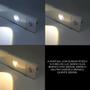 Imagem de Luminária Led Barra Pontual Usb Recarregável Sensor Branco 10cm