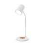 Imagem de Luminária LED C/ Som Bluetooth Carregador Wireless - Quanhe
