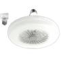 Imagem de Luminária Led Com Ventilador Teto Controle Remoto Incluso
