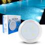 Imagem de Luminária LED de Piscina 4W corpo transparente 12V 63mm rosca de 1/2 Branco frio 6500K