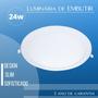 Imagem de Luminária Led De Teto Sobrepor Embutir Quadrado Redondo 3000k 4000k 6500K 12W 18W 24W Branco Preto Bivolt