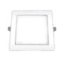 Imagem de Luminaria LED Embutir Quadrada 18wts 2700K Branco Morno OUROLUX