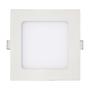 Imagem de Luminaria led embutir quadrada slim 6w 3000k kian