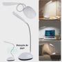 Imagem de Luminaria Led Mesa Moderna Flexivel Sem Fio Mini Luz c Botão