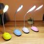 Imagem de Luminaria Led Mesa Moderna Flexivel Sem Fio Mini Luz c Botão
