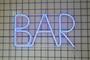 Imagem de Luminária Led neon - Letreiro BAR - com 3 efeitos de luz