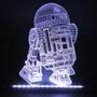 Imagem de Luminaria LED - Robo R2D2 3D