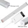 Imagem de Luminária Led Sem Fio Sensor Presença Movimento Luz de Emergência Closets Armários Nichos Recarregável USB