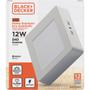 Imagem de Luminaria Led Sob Quad 12W 6500K 16Cm B_D Eco
