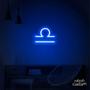 Imagem de luminaria letreiro Neon Led Signo Libra 100x80 luminoso decoração p/ selfie