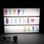 Imagem de Luminária Light Box A4 30cm x 22cm com 112 slides USB