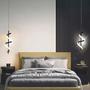 Imagem de Luminária Lustre LED 24 Watts 40cm Pendente Suspenso Espiral Ondulado Teto KJDD-L-014-PAI