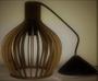 Imagem de Luminária Lustre Pendente Madeira 25X61Cm