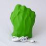 Imagem de Luminária Mão Soco do Incrível Hulk Vingadores Avengers Marvel Abajur Decoração Presente Geek Nerd