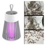 Imagem de Luminaria Mata Mosquito Eletrico Repelente Armadilha Luz Ultravioleta LED Lampada Choque Pernilongo Inseto Dengue Luz UV USB