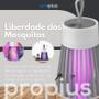 Imagem de Luminária Mata Mosquito Pernilongo Luz Led Ultravioleta