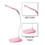 Imagem de Luminária Mesa 3 Níveis Touch Sem Fio 14 Led Flexível Rosa