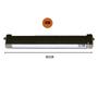 Imagem de Luminária Módulo Led (Preta) Com Luz Foco Direcionável Difusa Linear 30W De 46,6Cm Para Trilho Eletrificado