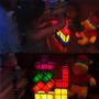 Imagem de Luminária Noturna 3D DIY Tangram com 7 Cores LED - Quebra-Cabeça Empilhável para Crianças e Adolescentes