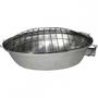 Imagem de Luminaria Oval Real Vida Stand Com Grade E27 54