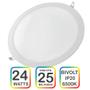 Imagem de Luminária Painel Plafon LED Branco Frio 24W Embutir Tensão 110V/220V 60024