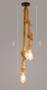 Imagem de Luminária Pendente Duplos Design Rustico Corda Bocal E27