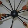 Imagem de Luminária Pendente Modelo Sputinik com 12 Braços - Ideal para Sala, Quarto, Mesa de Jantar