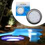 Imagem de Luminária Piscina Led Ø80mm 9w Cromado Luz Rgb St1850