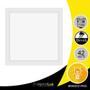 Imagem de Luminária Plafon Led 42w Embutir 40x40 Quadrado Branco Frio 6500 Teto Bivolt 110/220v Painel gesso Led
