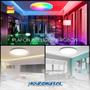 Imagem de Luminária Plafon Led Rgb Wifi Inteligente Embutir 18W - Rgb