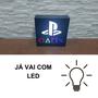Imagem de Luminária Play16x16 Abajur de mesa LED Gamer Geek MDF LED