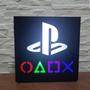 Imagem de Luminária Play16x16 Abajur de mesa LED Gamer Geek MDF LED