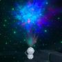 Imagem de Luminária Projetor Astronauta Abajur Nebulosa LED Luzes