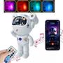 Imagem de Luminária Projetor Infantil Astronauta Som Bluetooth