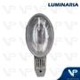 Imagem de Luminaria publica oval com alojamento para lampada 250w/400w e40 em aluminio ip66