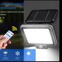 Imagem de Luminária Refletor Luz Solar 120 Cob Sensor De Movimento 3 funções Com Controle Remoto  LKY0043