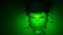 Imagem de Luminária Rosto do Hulk Face 3d Light Fx Avengers  MARVEL
