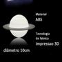 Imagem de Luminária Saturno 3D Led Abajur Noturno Com Suporte Usb